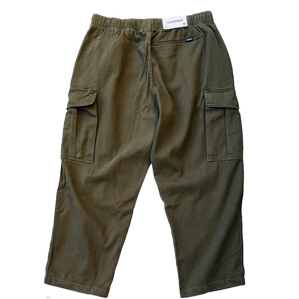 Element Cotton Utility Chillin Twill Cargo Pant Size M FNH ELYNP00106 - Picture 2 of 10